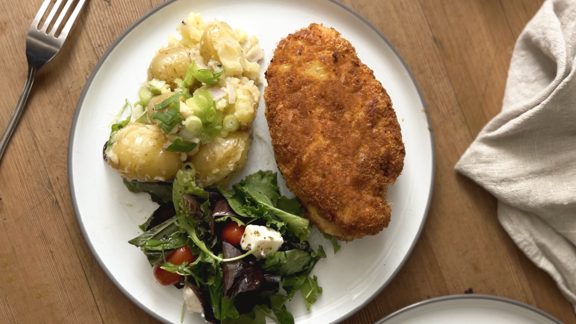 Wild Garlic Chicken Kiev