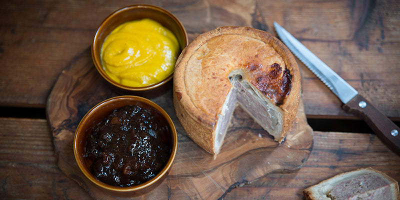 Homemade Organic Pork Pie