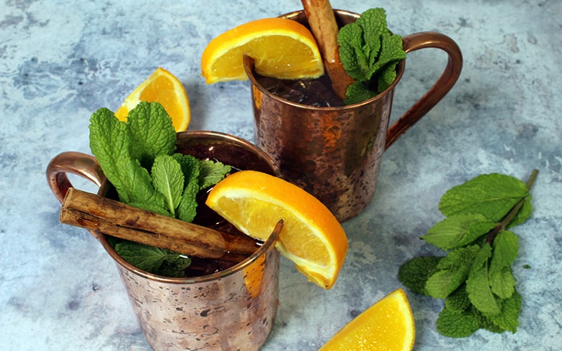 Organic Christmas Cocktails