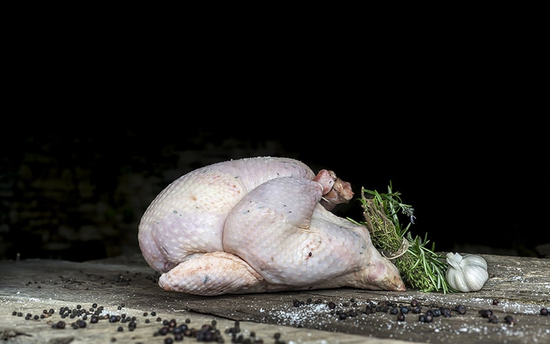 organic free-range christmas turkey