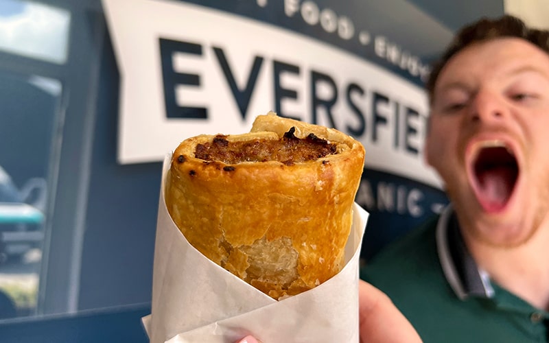Eversfield Organic Food to Go Counter on Marlborough High Street