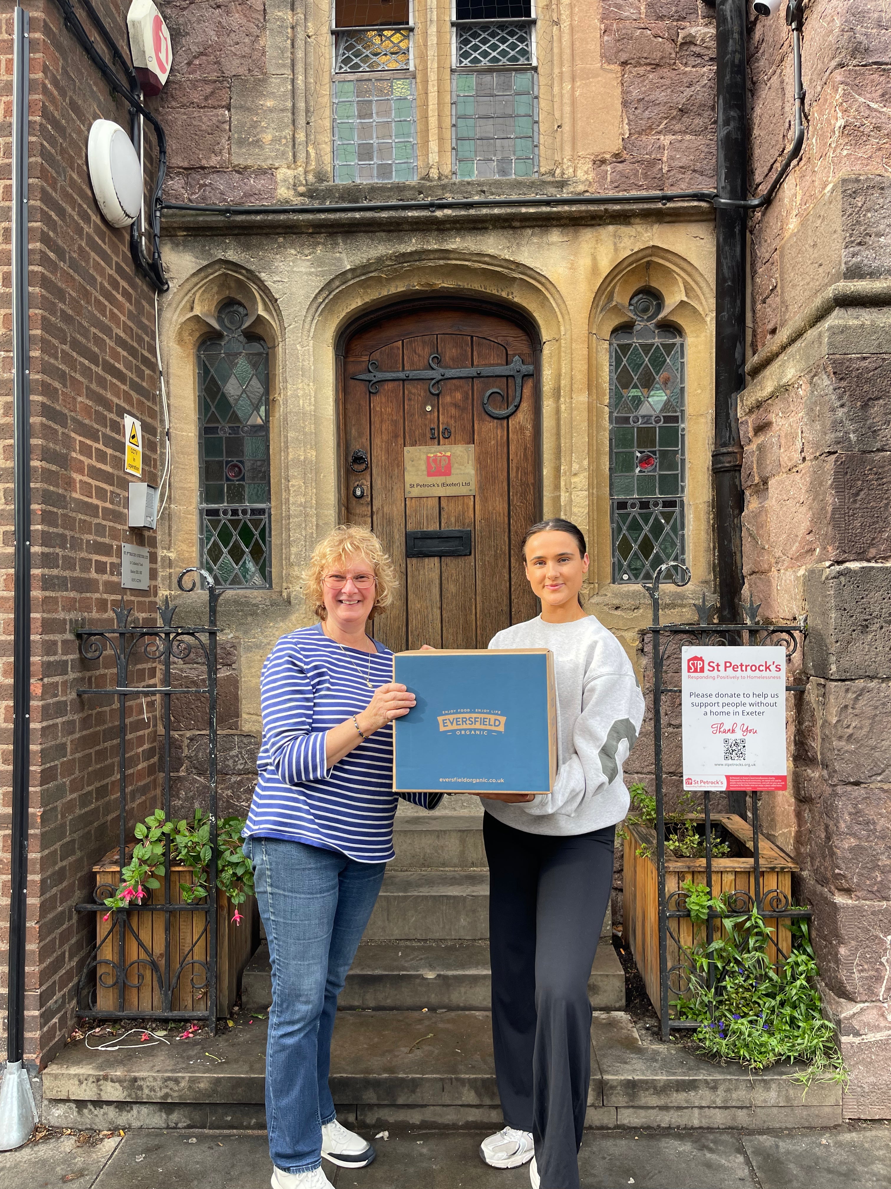 Our visit to St Petrock's Charity in Exeter