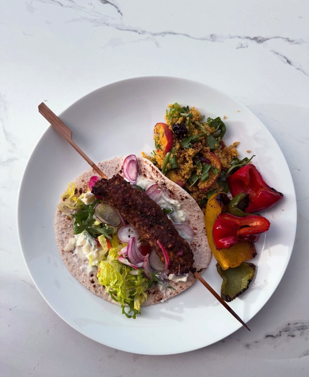 Quick & Easy Organic Beef Kofta Kebabs