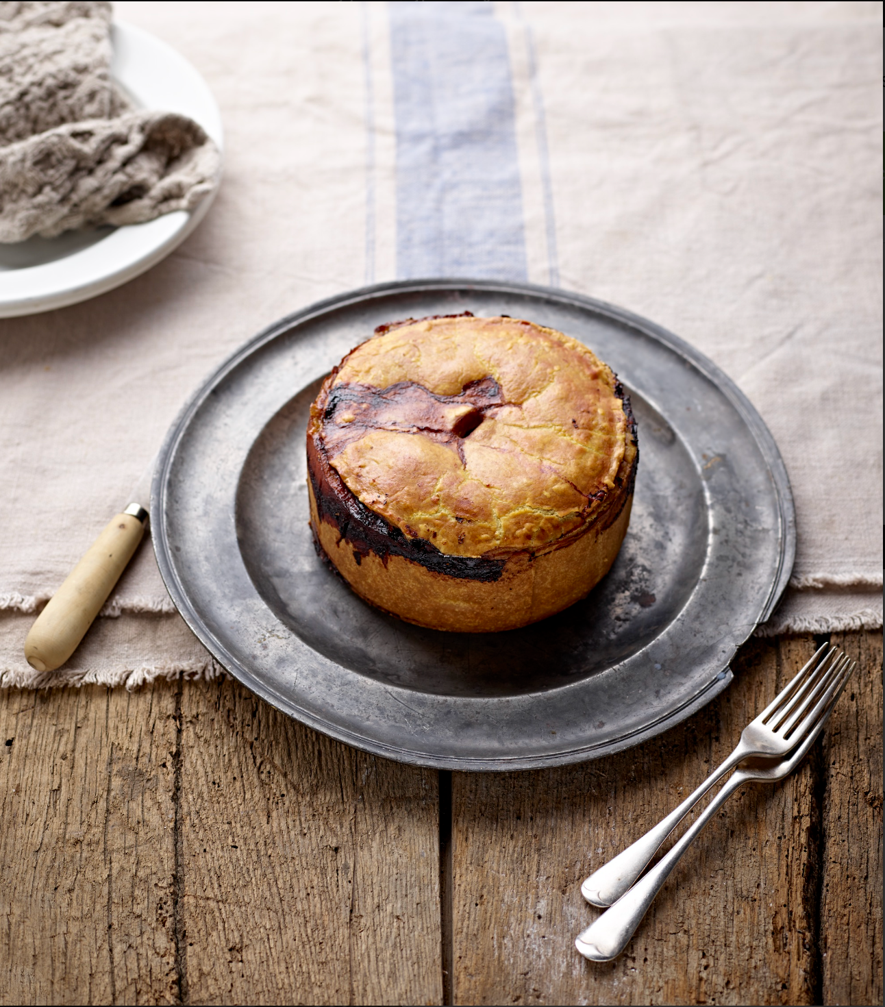 Turkey and Cranberry Pie