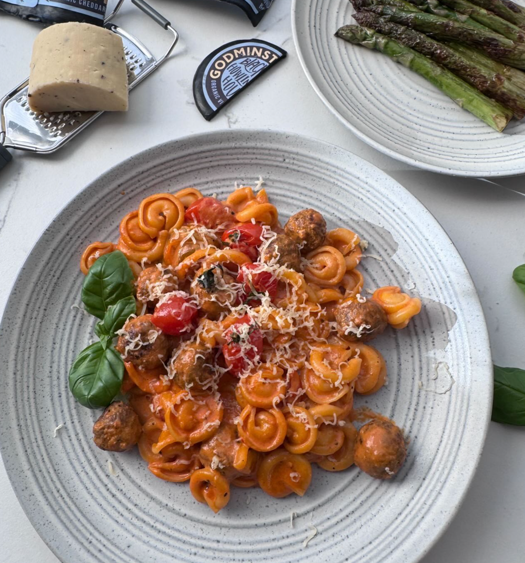 Mini Meatballs in Creamy Tomato Sauce