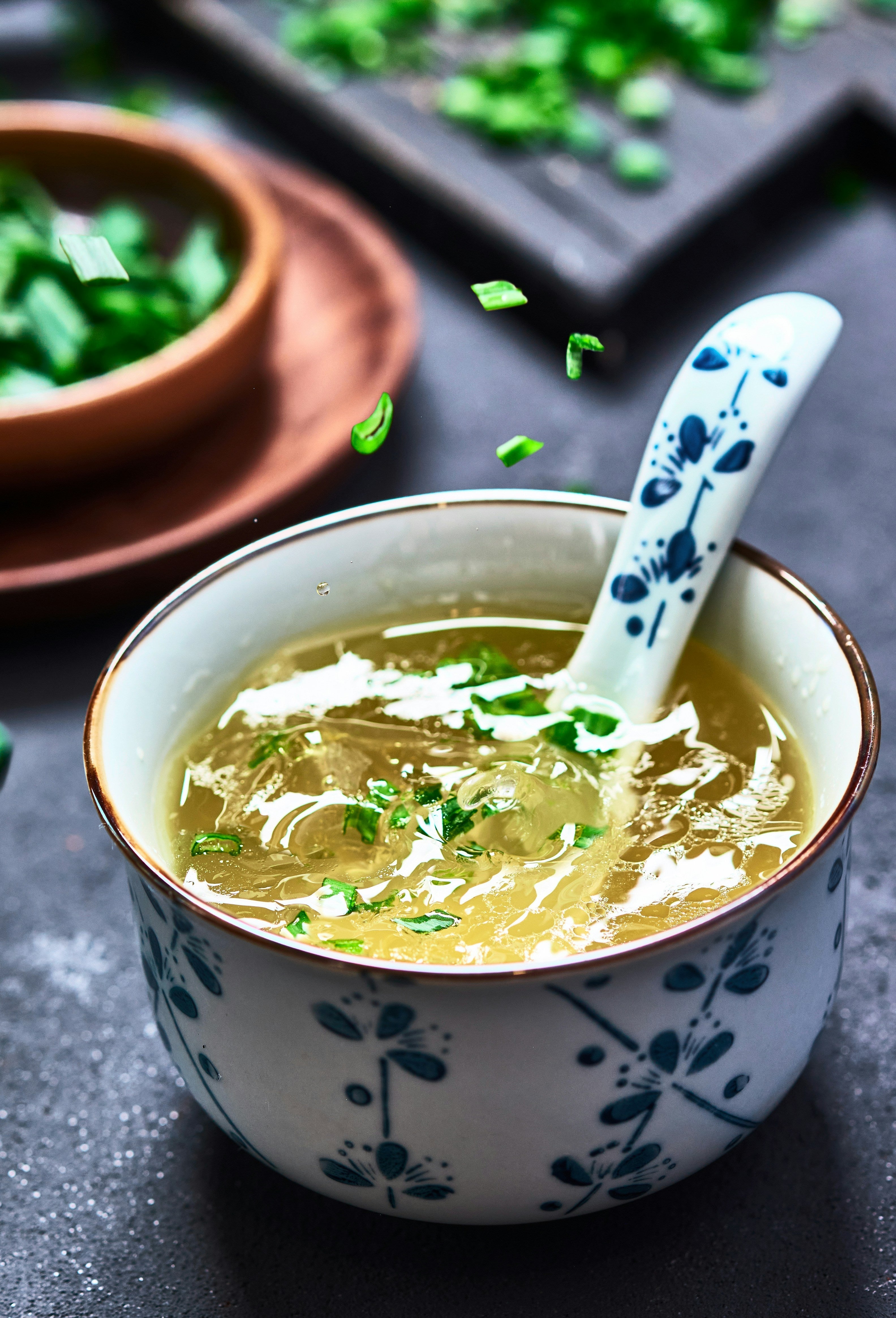Nourishing Winter Vegetable & Chicken Broth Soup