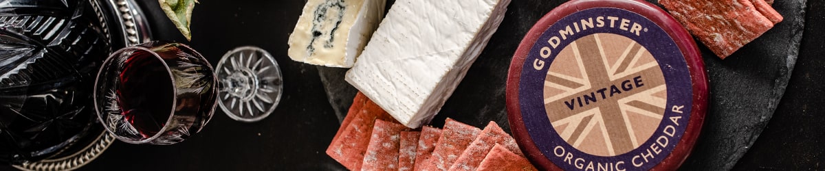 Organic Christmas Cheese and Wine