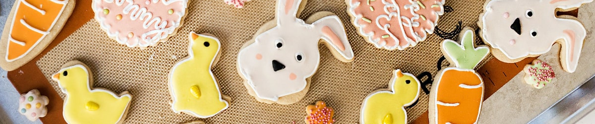 Organic Easter Baking ingredients