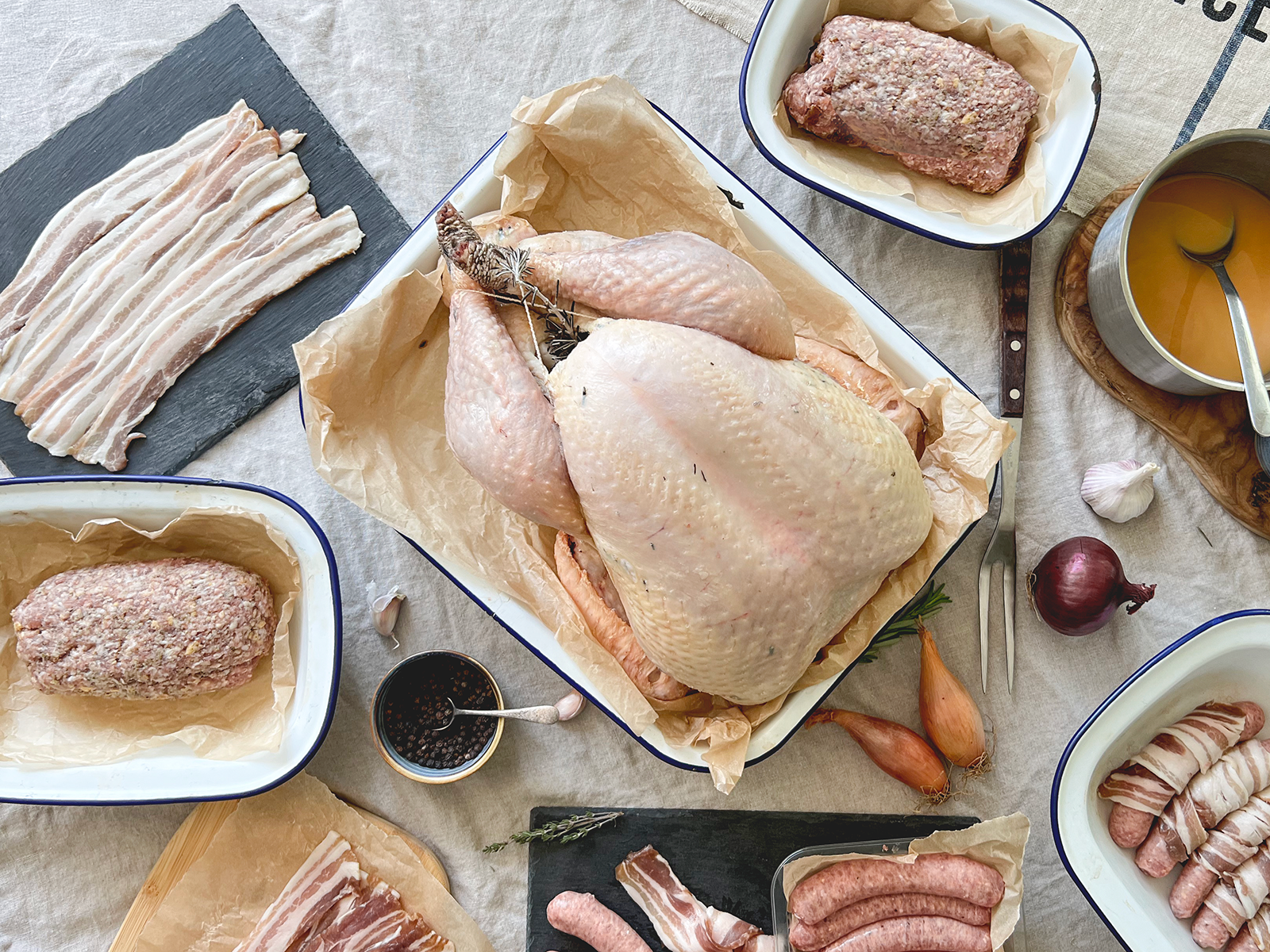 Christmas Organic Whole Turkeys