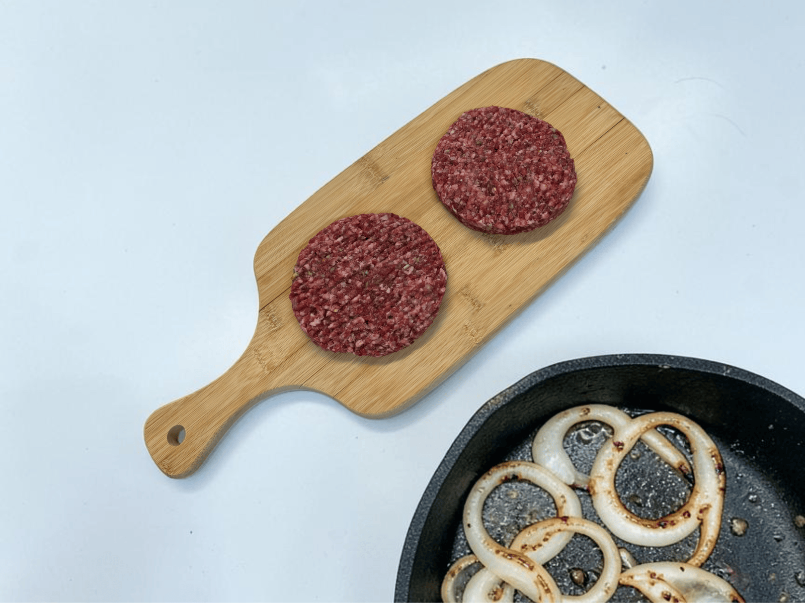 Eversfield Organic Beef Organic Smoked Beef & Onion Burger 340g