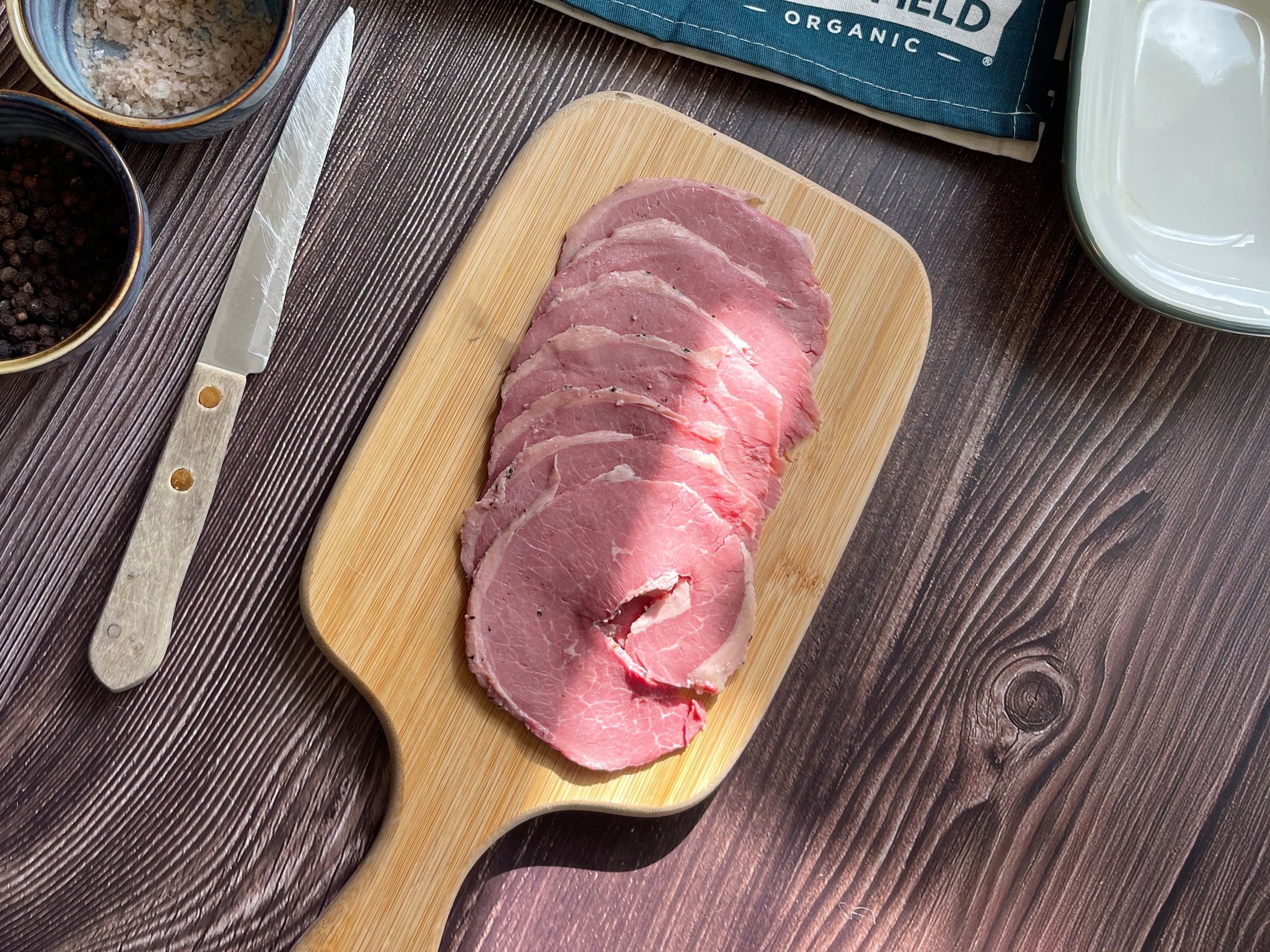 Eversfield Organic Charcuterie Organic Salt Beef 90g