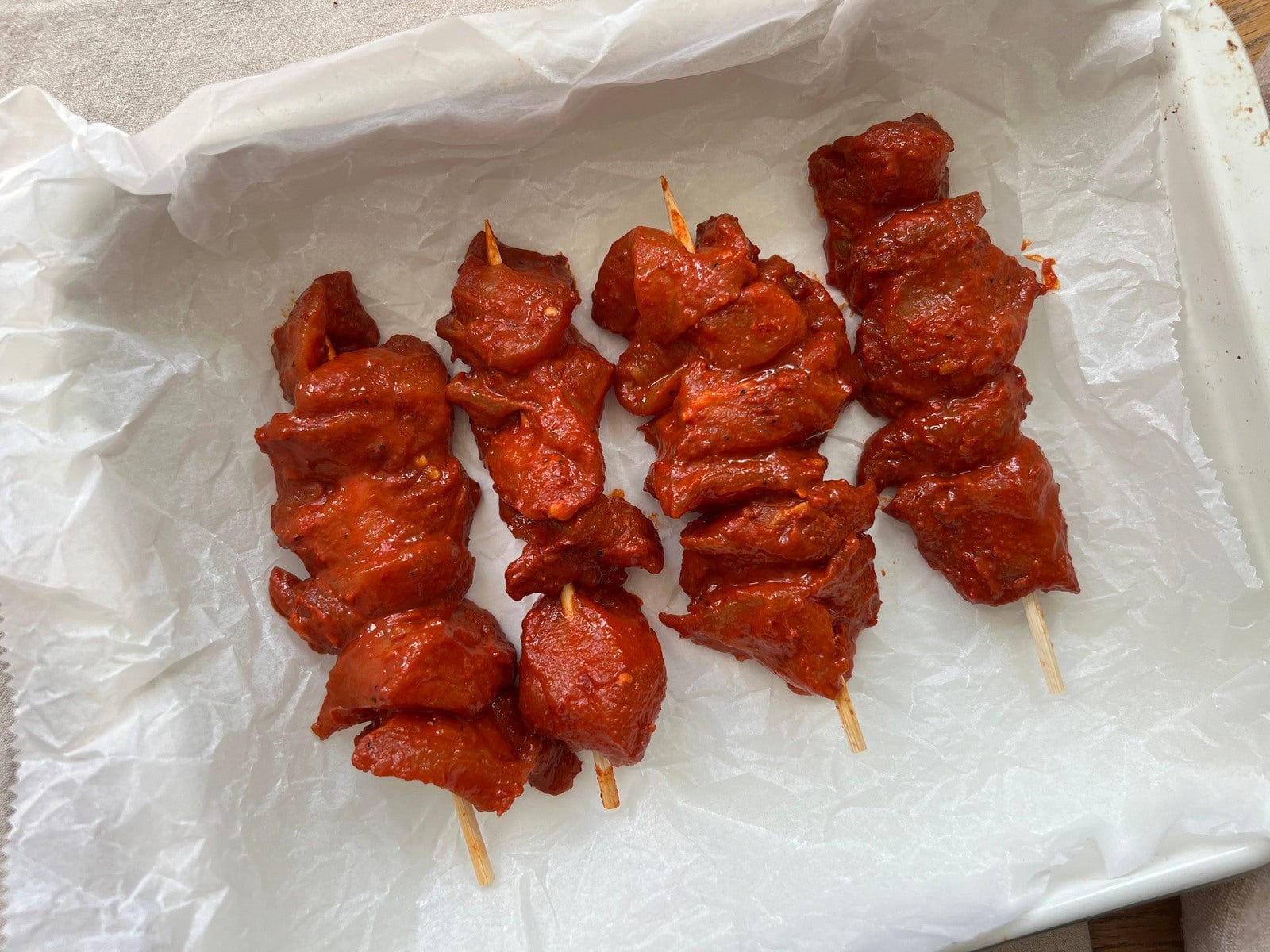 Eversfield Organic Chicken Piri Piri Chicken Kebabs 400g