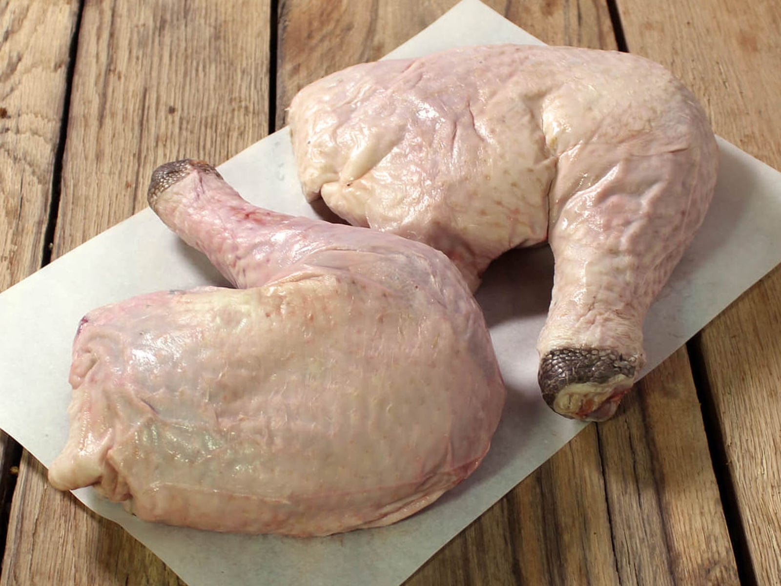 Eversfield Organic turkey Turkey Legs, Previously Frozen 750g
