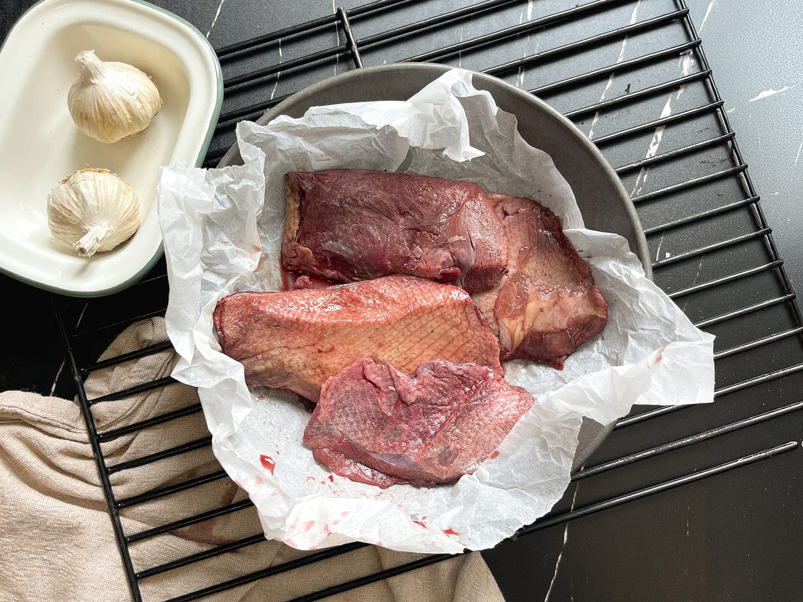 Eversfield Organic Wild Game Wild Mallard Duck Fillets, Previously Frozen 4 fillets (serves 2-3)