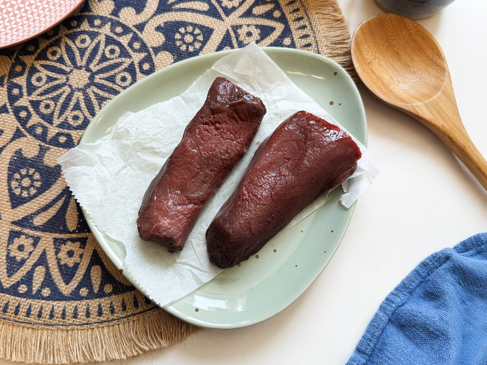 Eversfield Organic Wild Game Wild Venison Fillets, Previously Frozen 250g