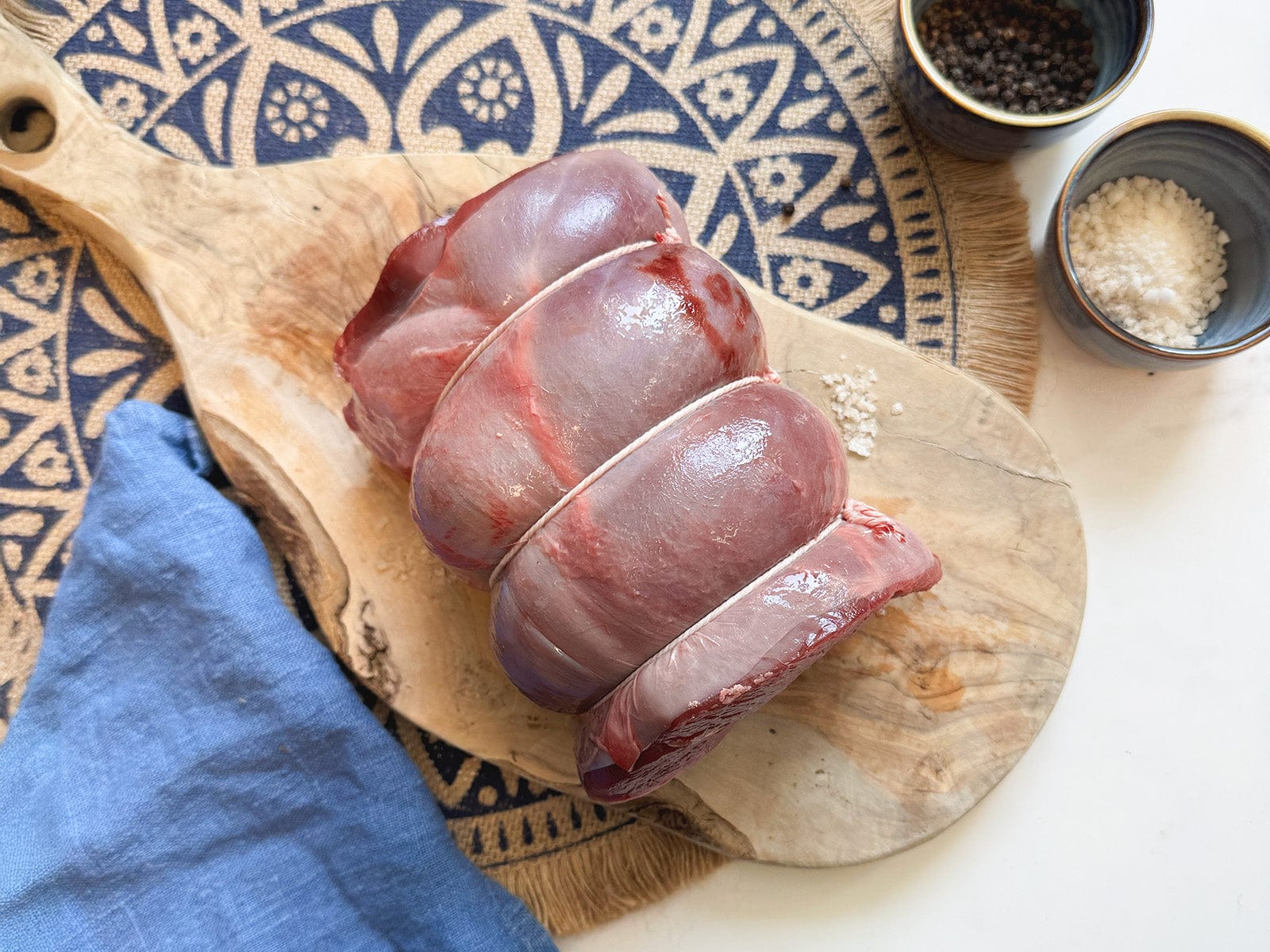 Eversfield Organic Wild Game Wild Venison Haunch Bone In, Previously Frozen