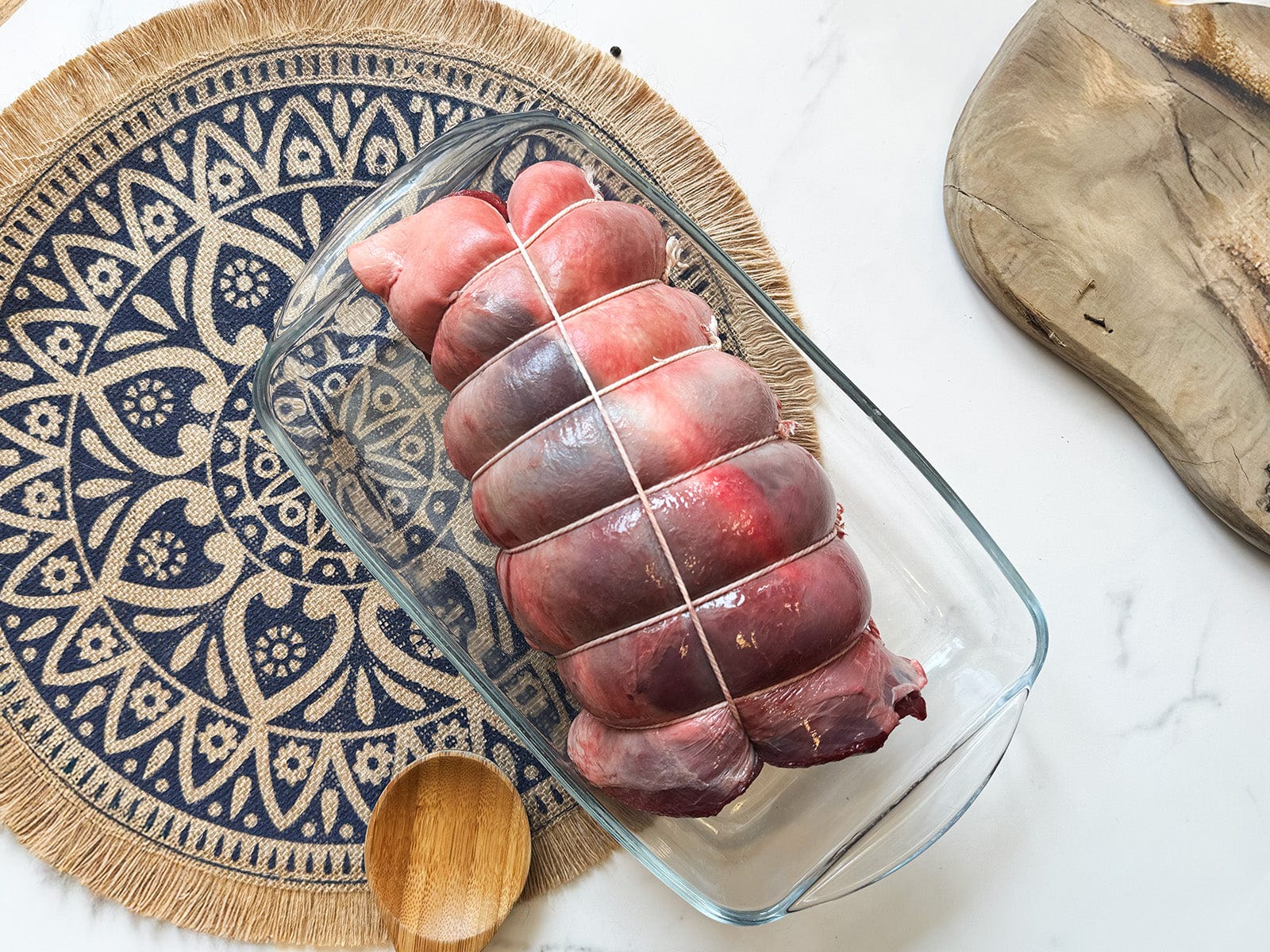 Eversfield Organic Wild Game Wild Venison Haunch Boned & Rolled, Previously Frozen
