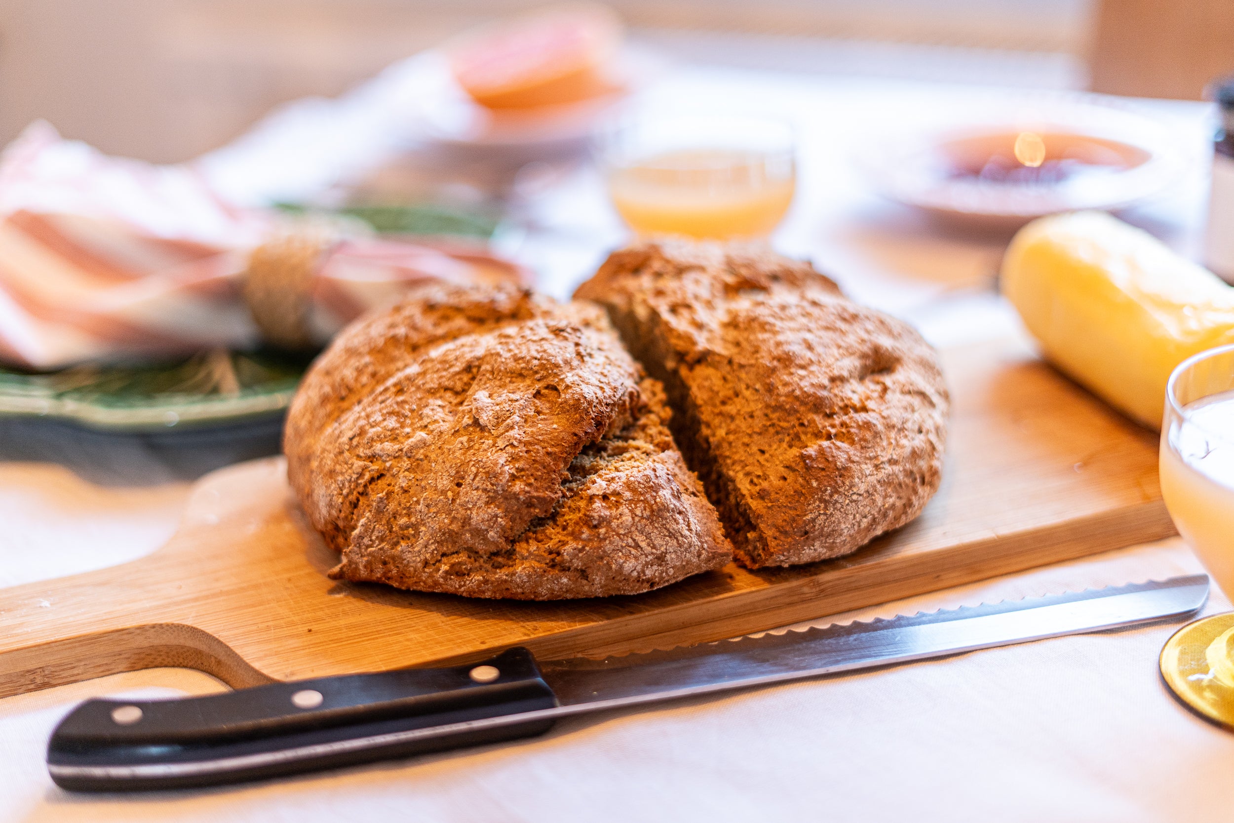 Homemade soda bread