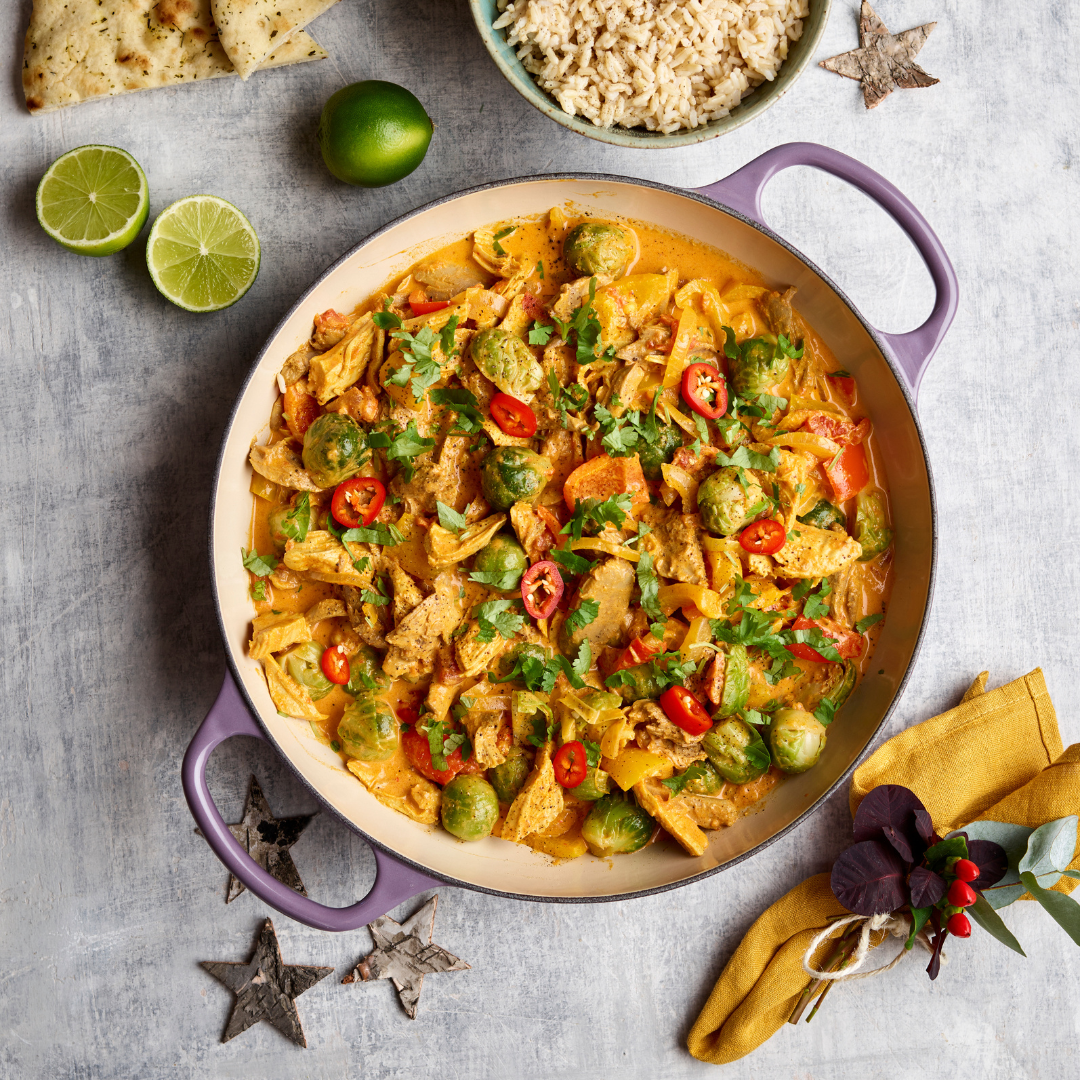 Turkey Tikka Masala with Sprouts