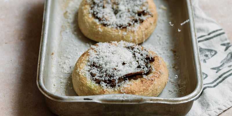 Mushroom ‘Deep Dish’ Pizza