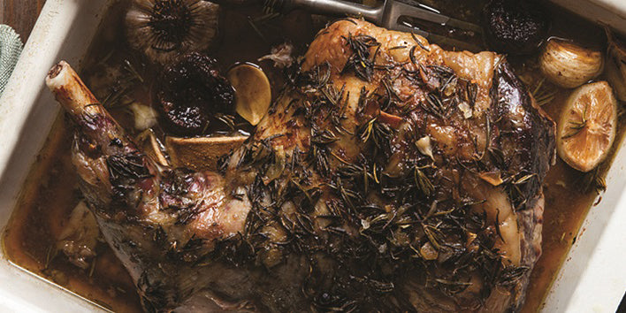 Balsamic Slow Roast Lamb