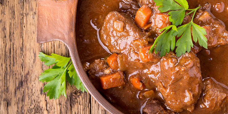Organic Beef in Guinness Stew