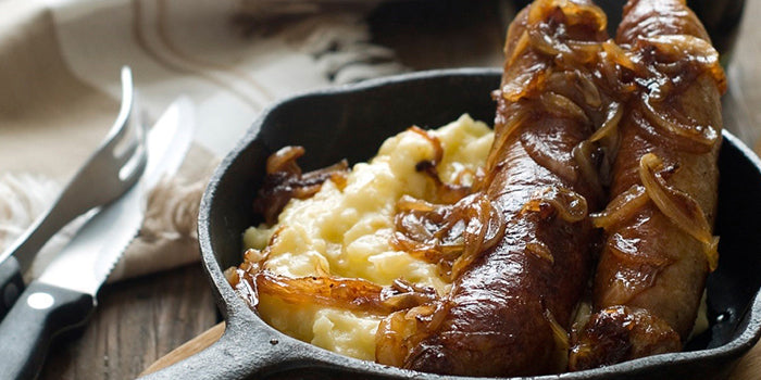 Best Organic Pork Sausage and Mashed Potato Recipe