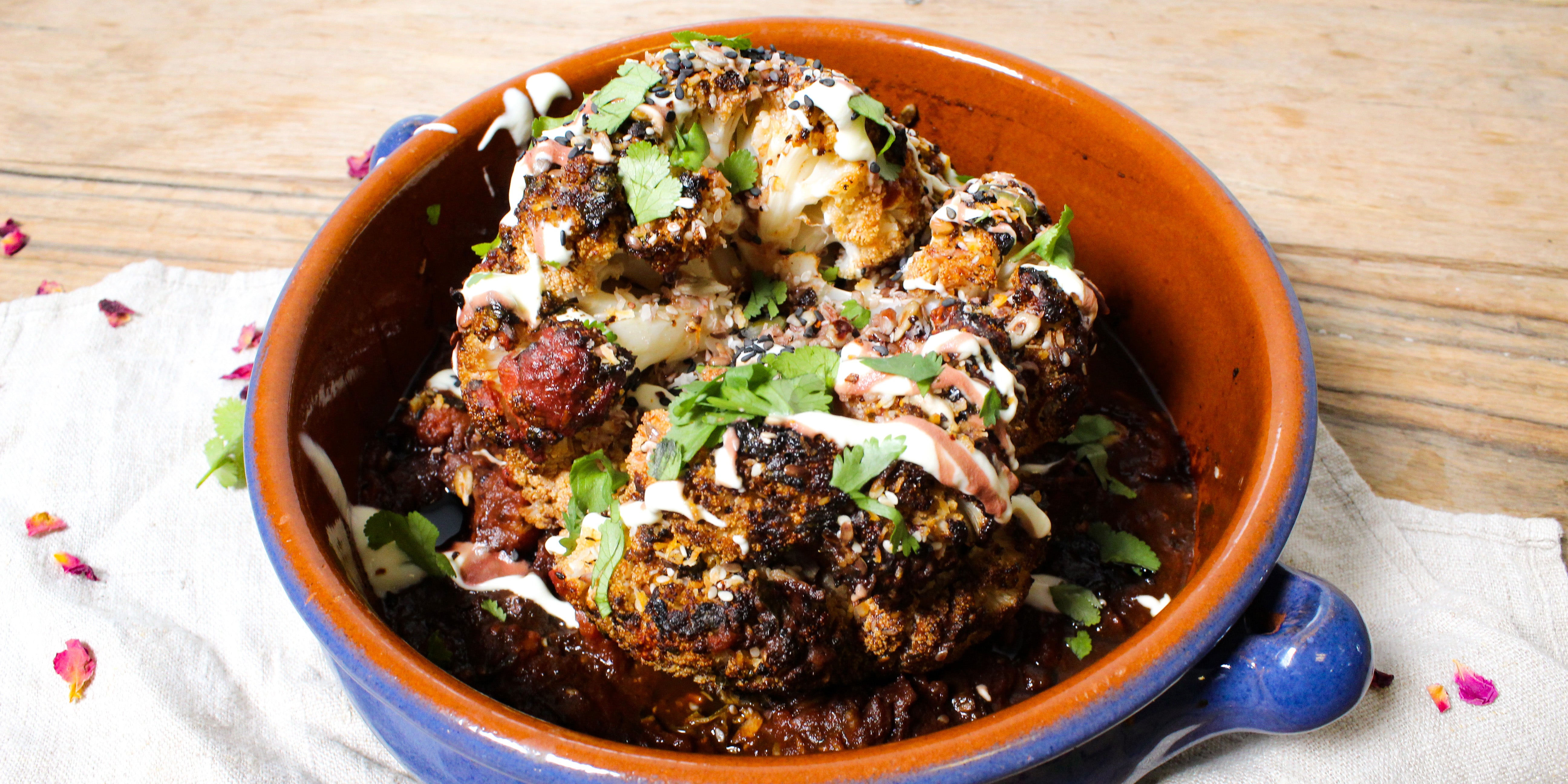 Whole Roasted Cauliflower