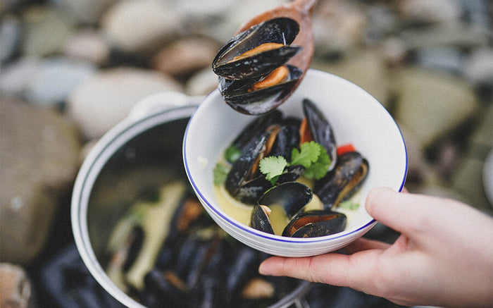 Thai Chilli Mussels Recipe | Eversfield Organic