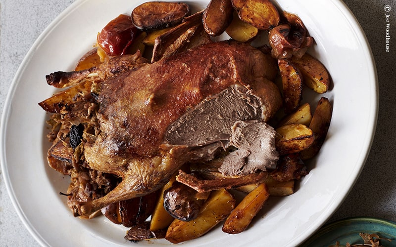 olia hercules organic christmas duck recipe