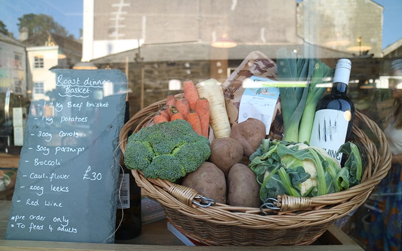 Eversfield Organic Tavistock farm shop