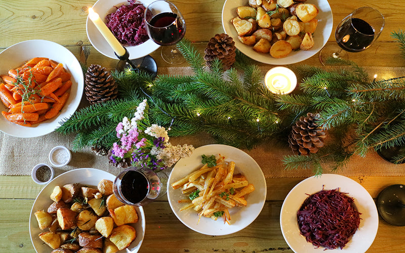 Organic Christmas Veggies