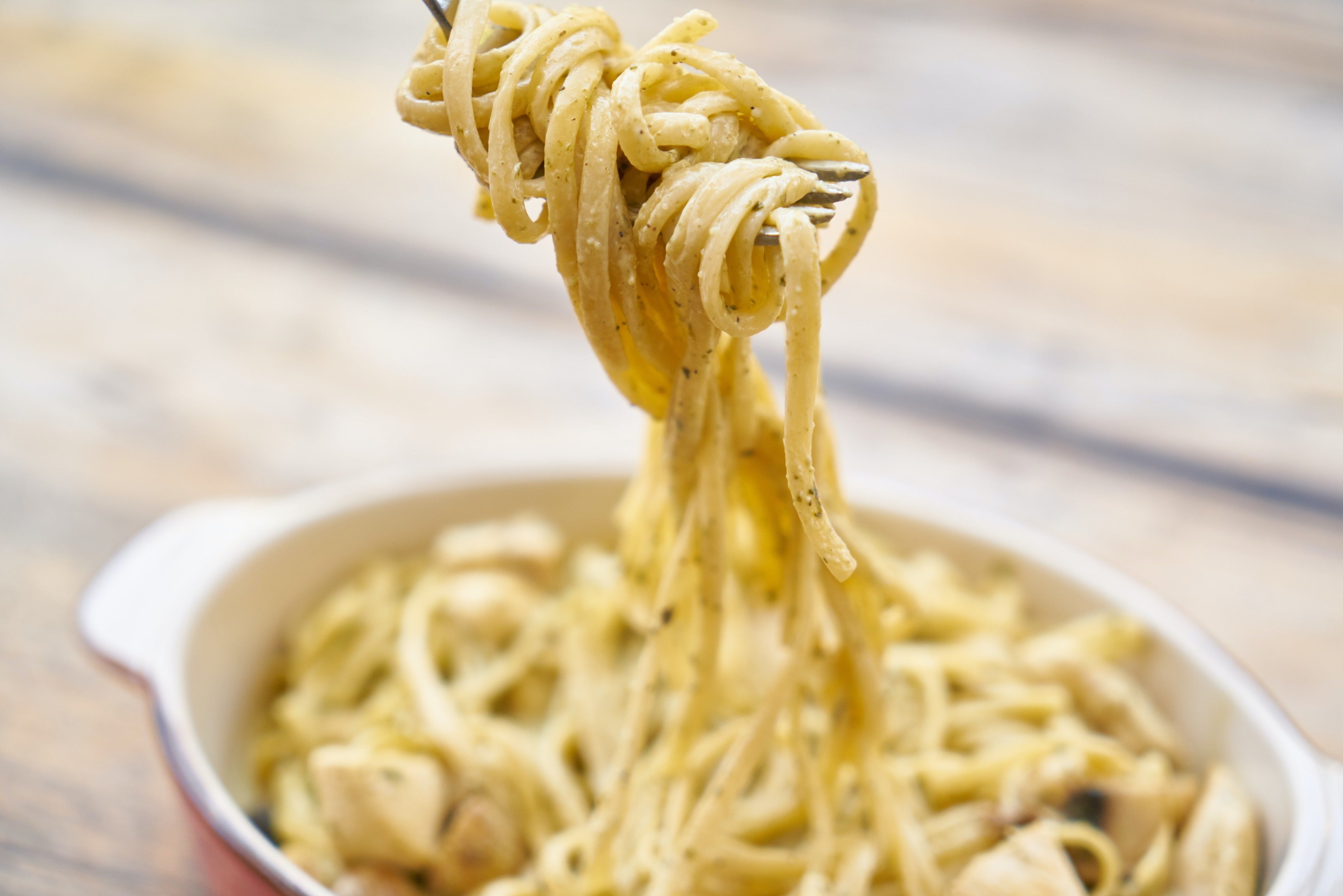 creamy garlic pasta