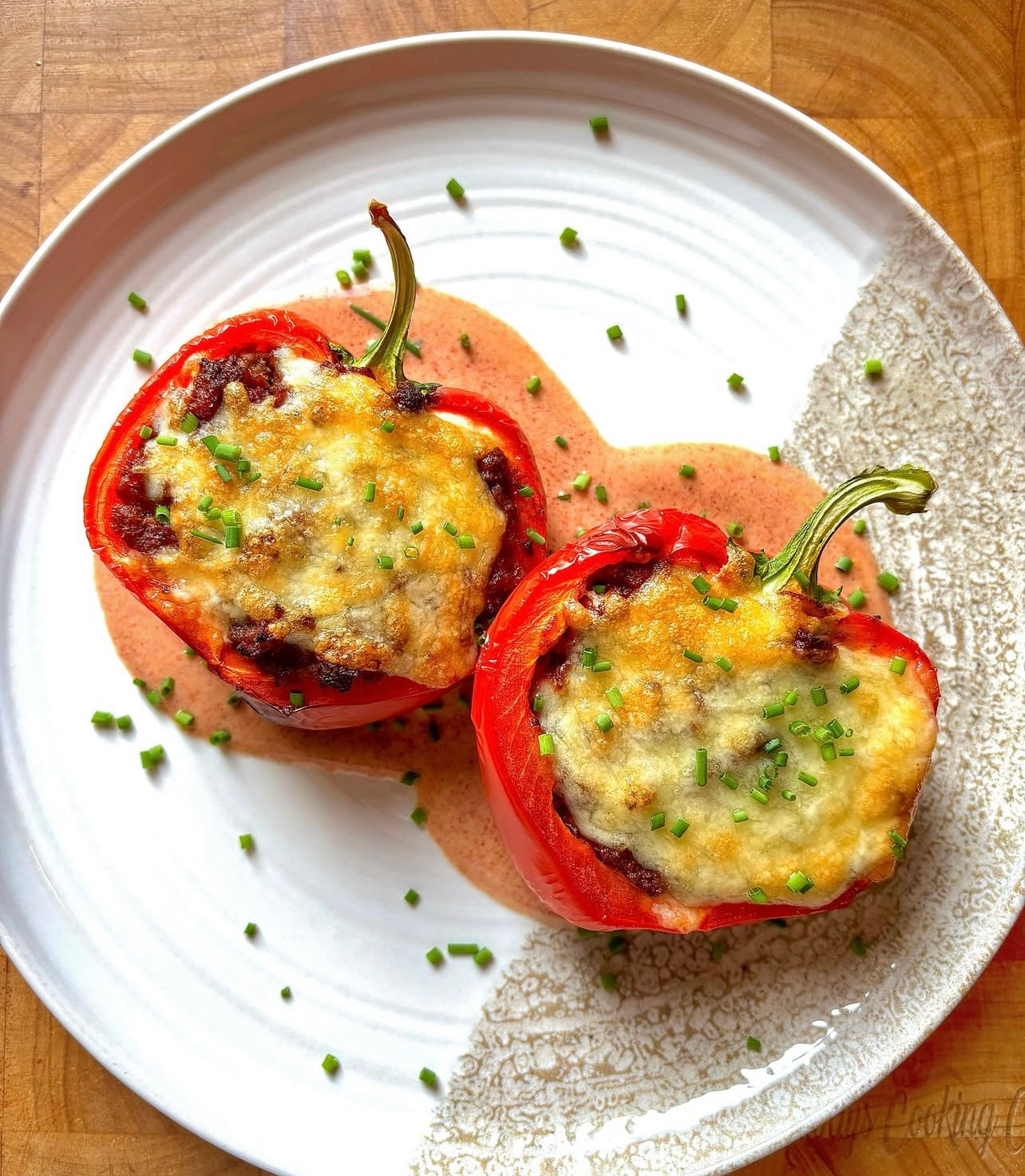 Stuffed Peppers Using Our Award Winning Beef Mince