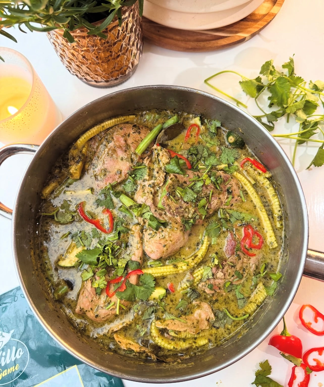 Organic Pheasant Thai Green Curry