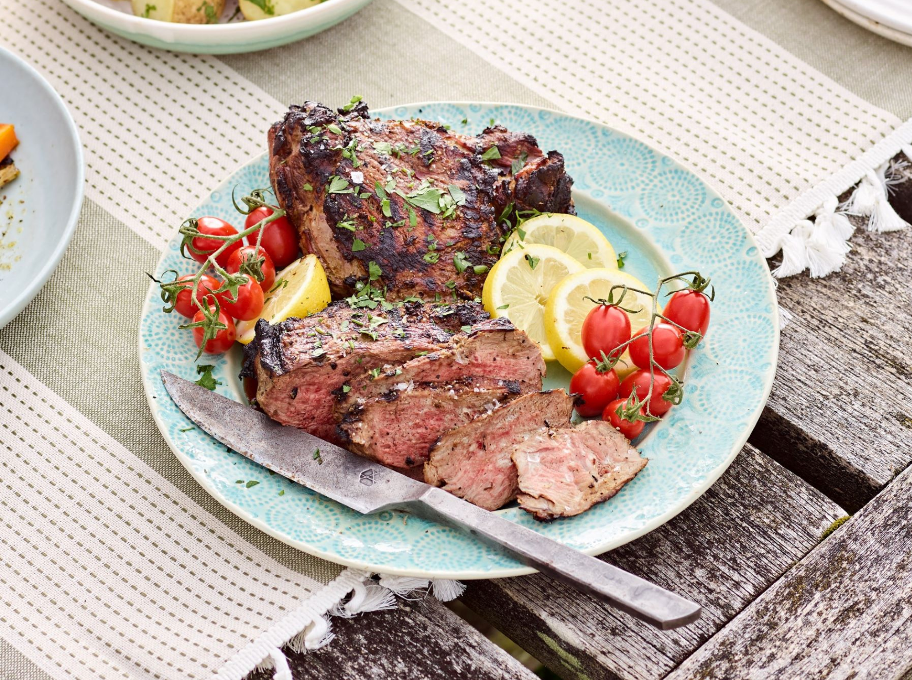 Lemon and Thyme Butterflied Leg of Lamb