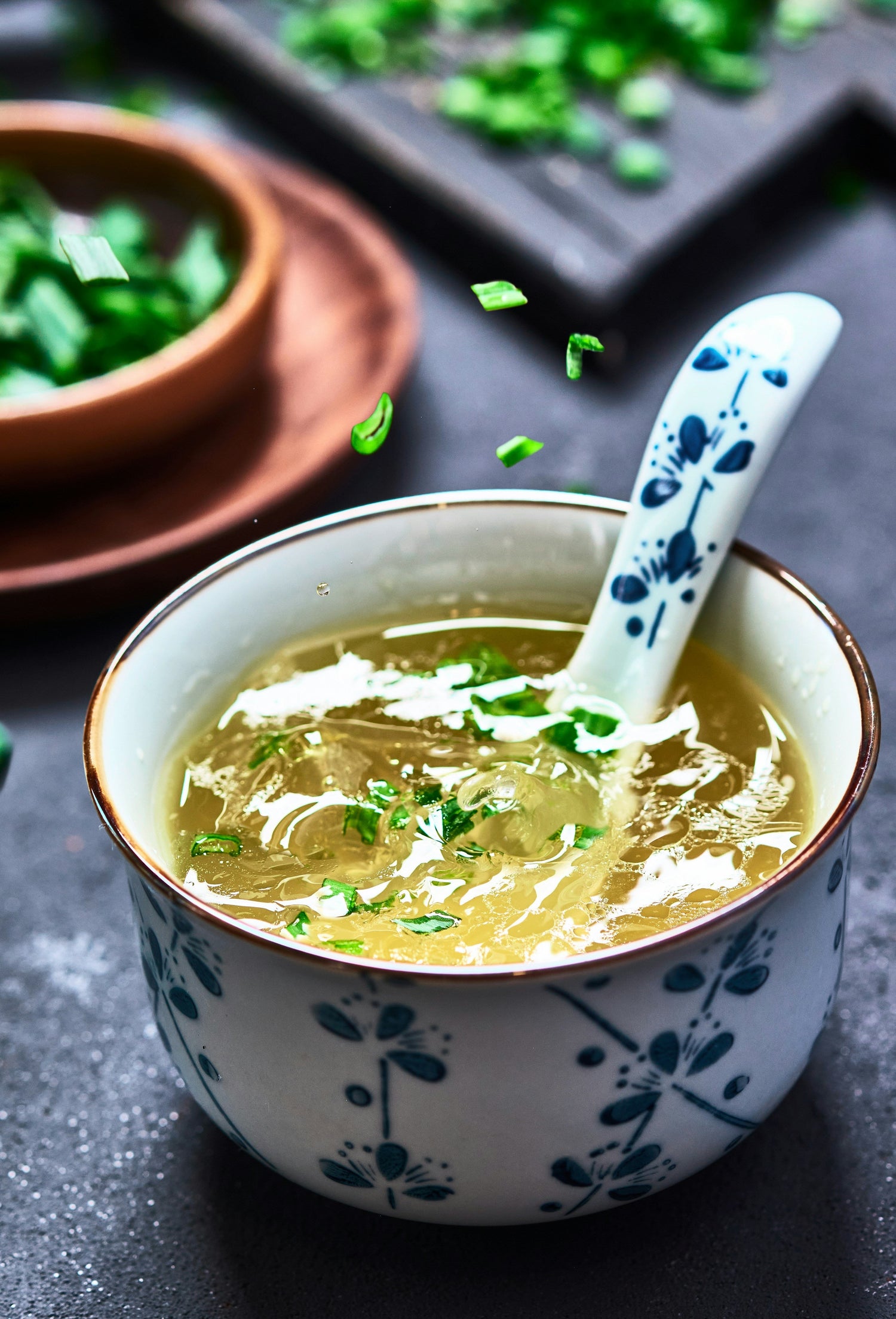 Nourishing Winter Vegetable & Chicken Broth Soup