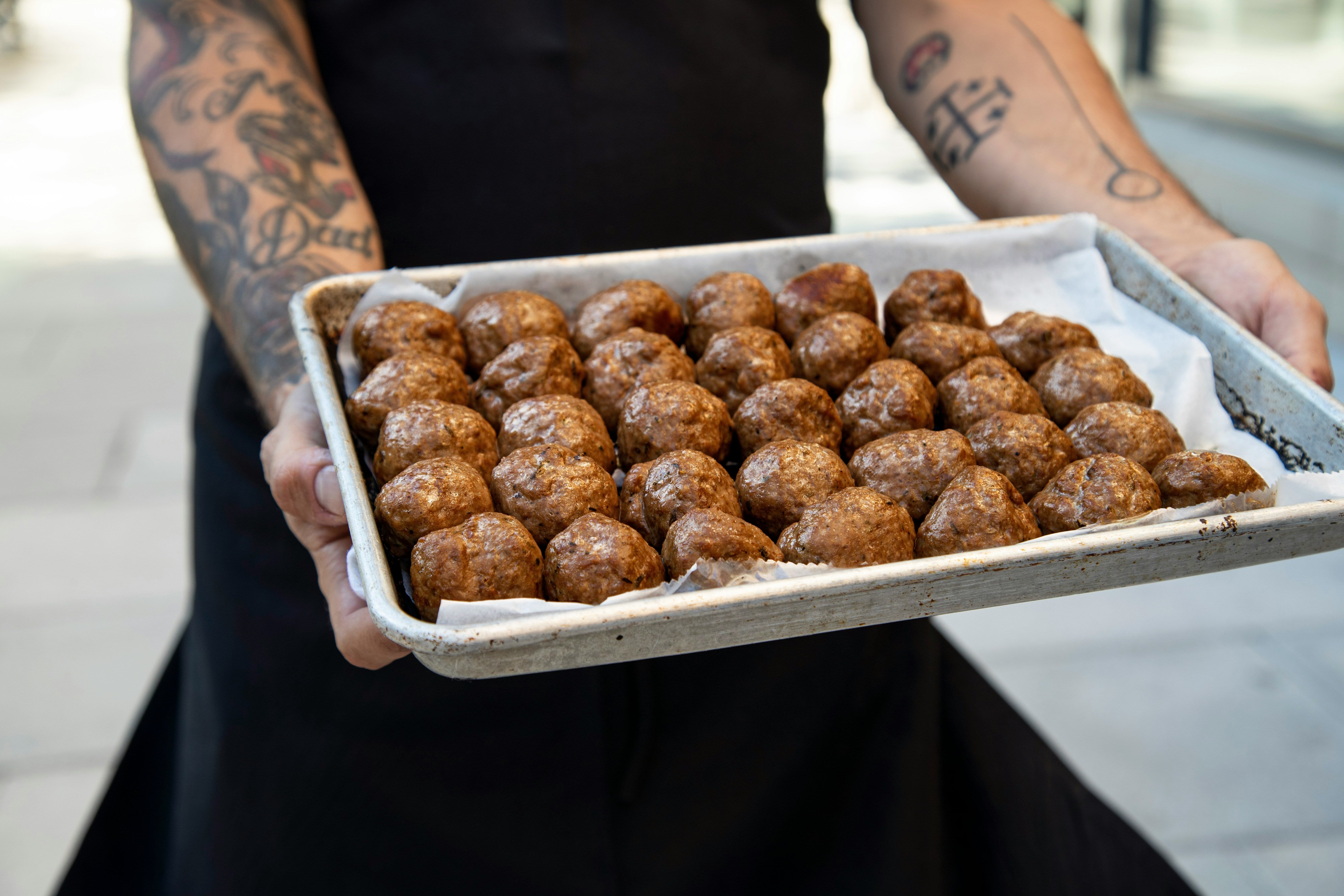 Family Favourite Sticky Organic Pork Meatballs