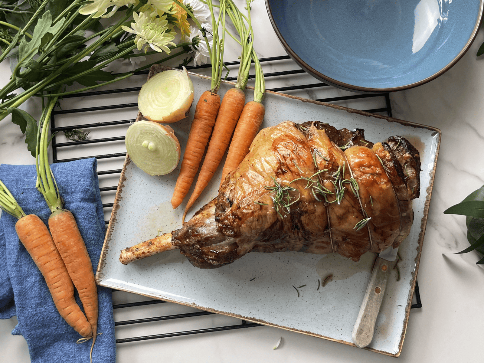 How to Cook the Perfect Organic Leg of Lamb (Bone-In)