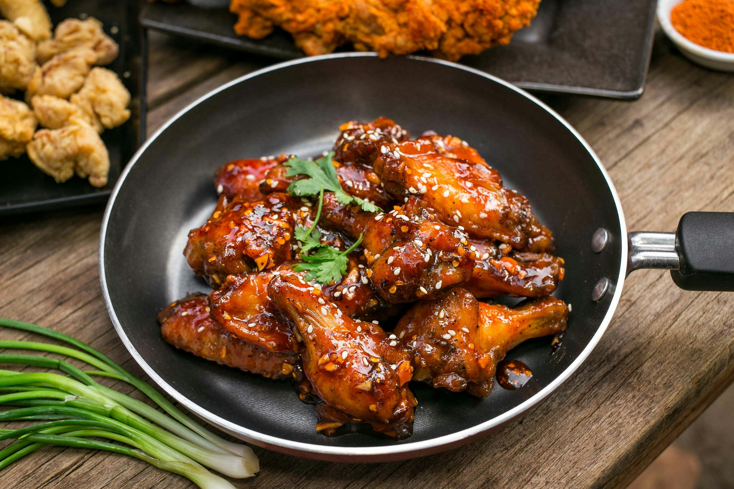 🎄 Christmas Spiced Sticky Chicken Wings