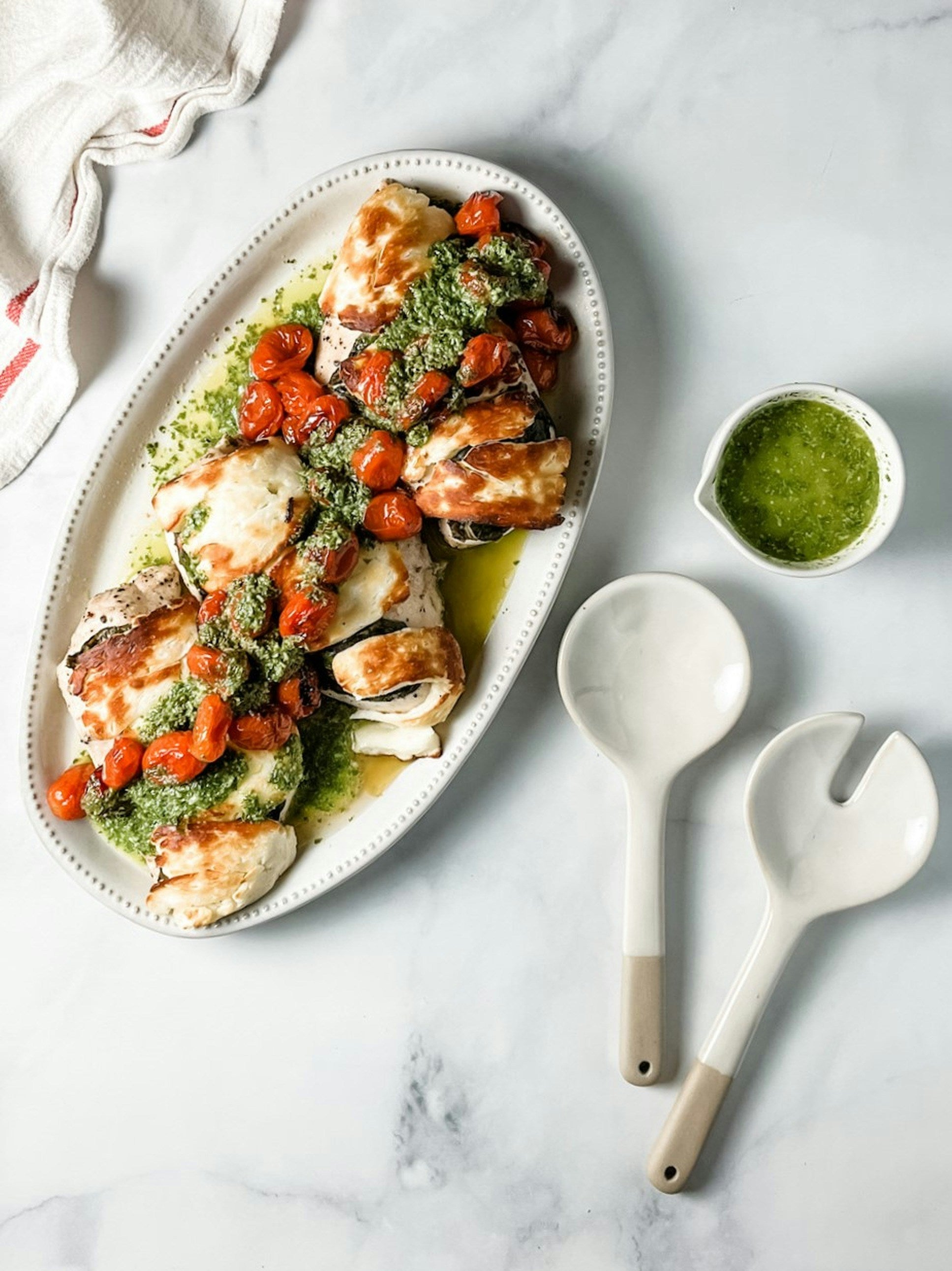 Creamy Pesto & Sun-Dried Tomato Chicken