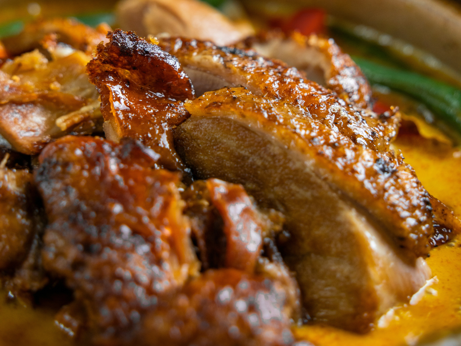 Sticky Five-Spice Organic Duck Wings with Orange & Soy