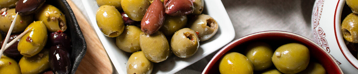 Organic Olives and Antipasti