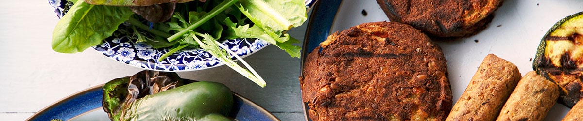 vegan bbq food from Eversfield Organic