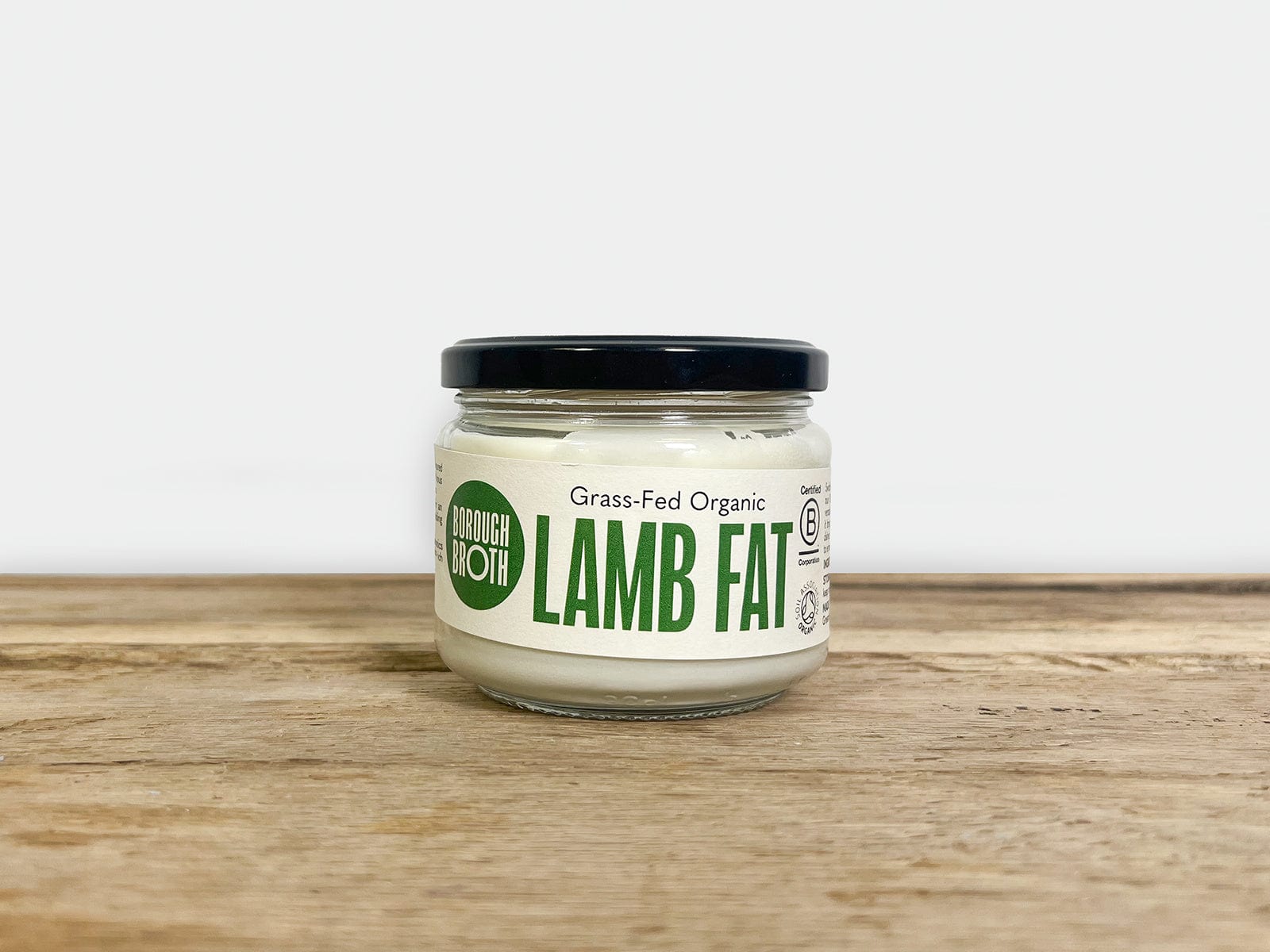 Borough Broth Fats Borough Broth Grass-Fed Lamb Fat 250g