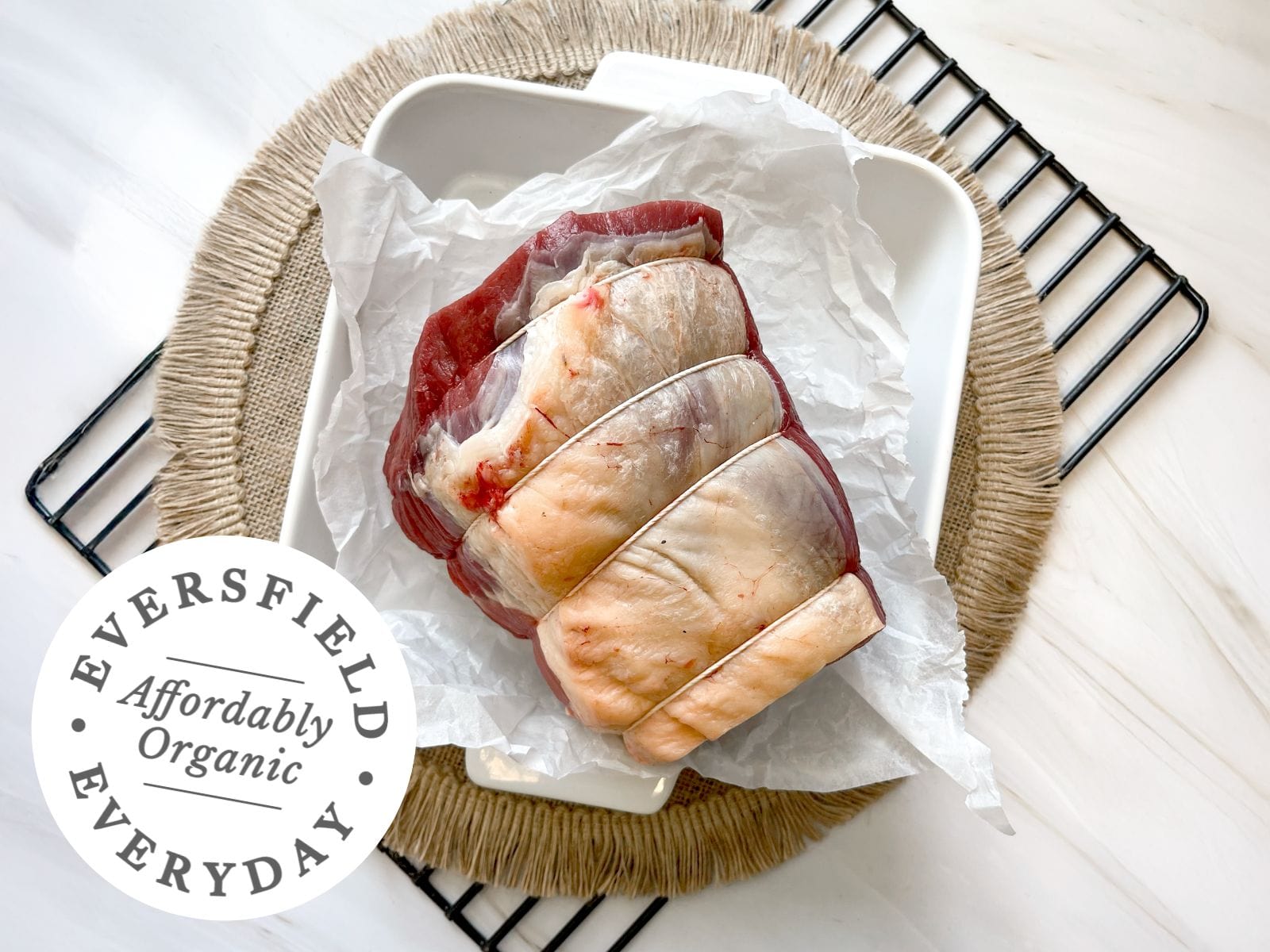 Eversfield Everyday Everyday Organic Beef Roasting Joint 1.5kg