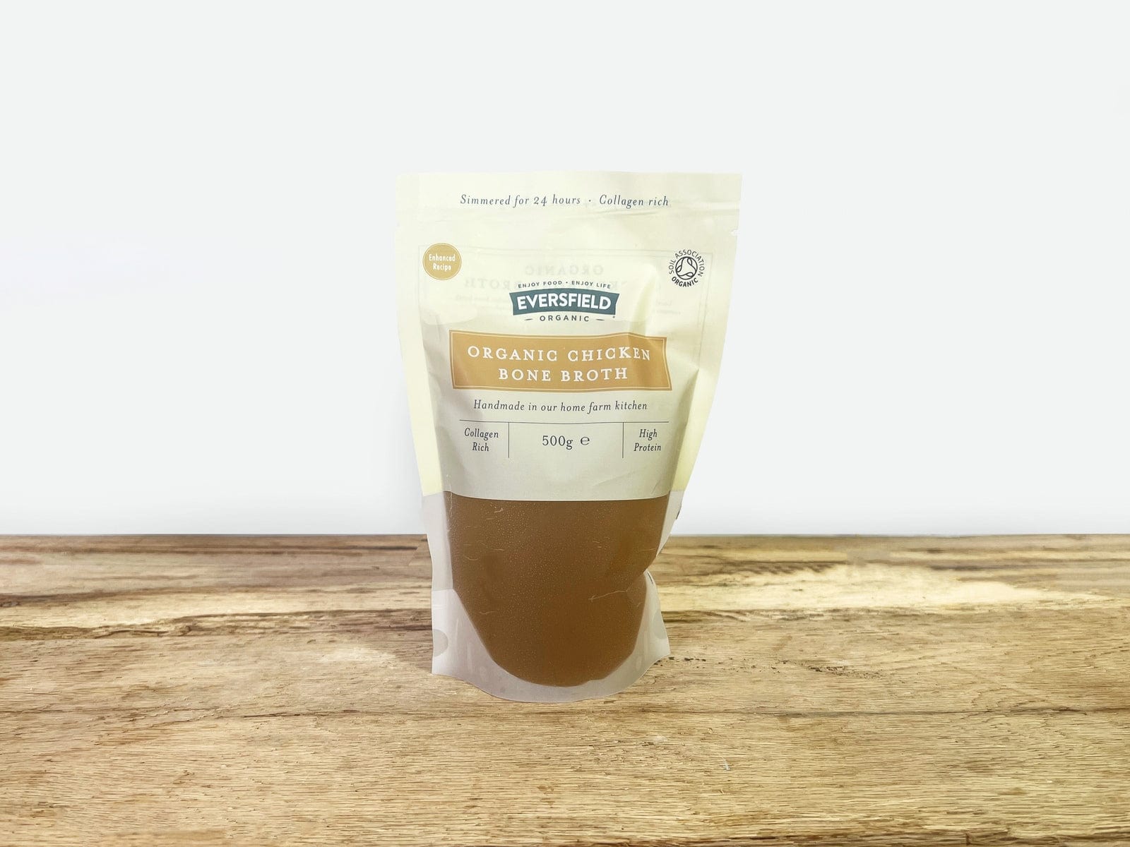 Eversfield Kitchen Broth and Stock Organic Chicken Bone Broth 500g