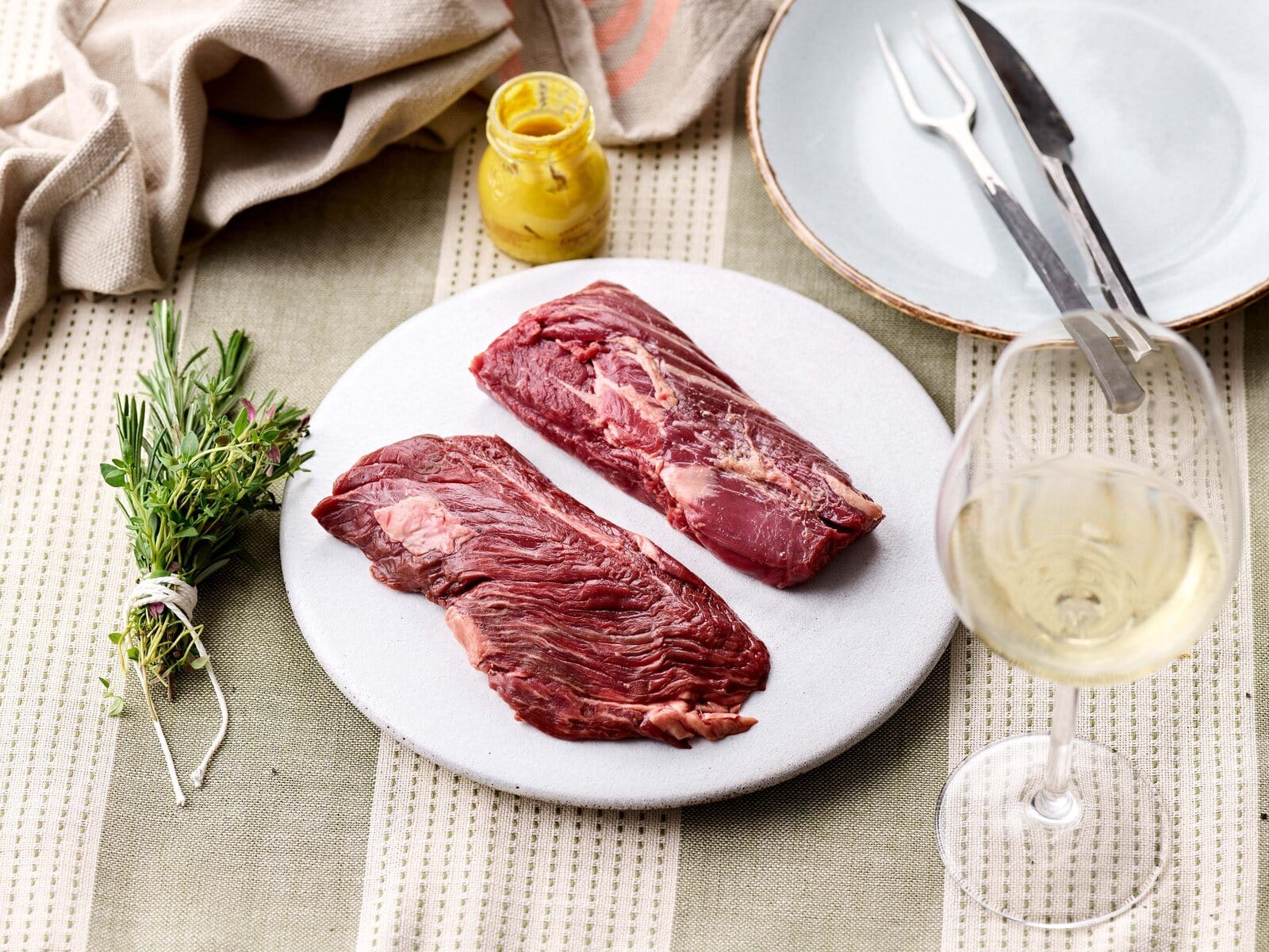 Eversfield Organic Beef 28 Day Aged Onglet Steak 340g