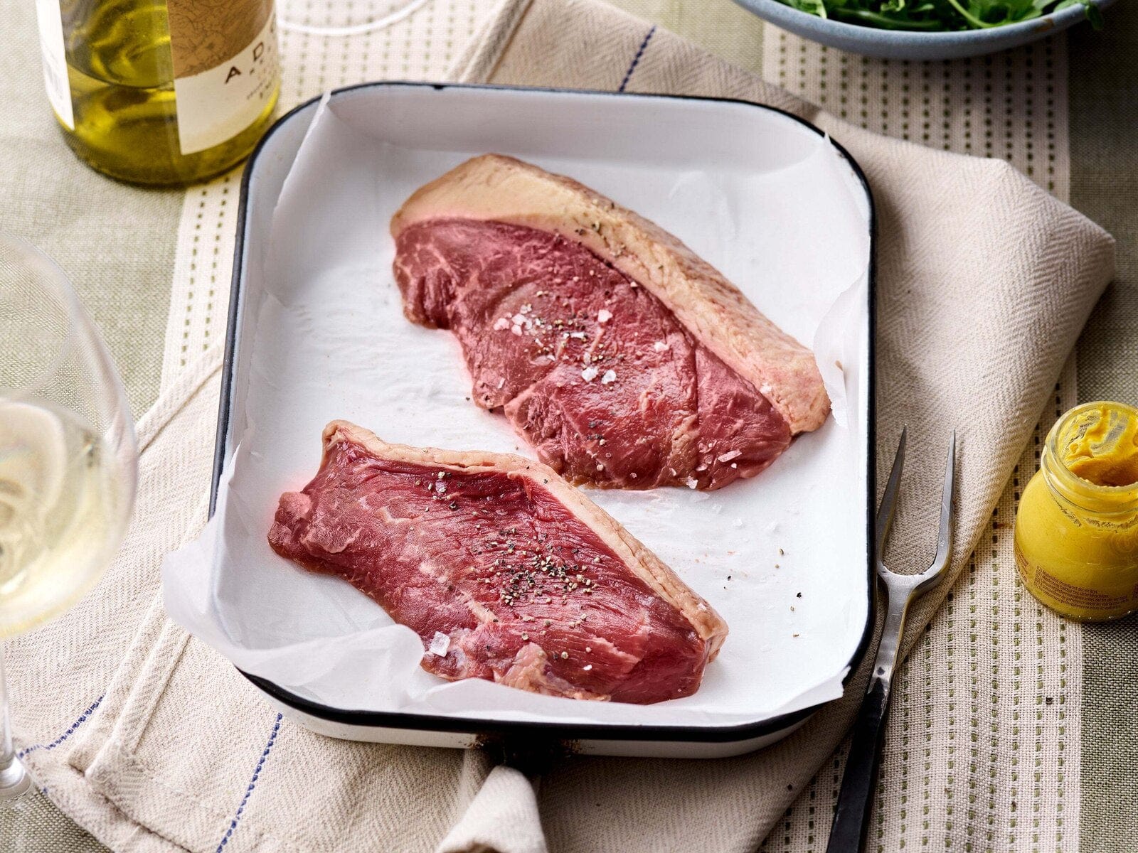 Eversfield Organic Beef 28 Day Aged Picanha Steaks 340g