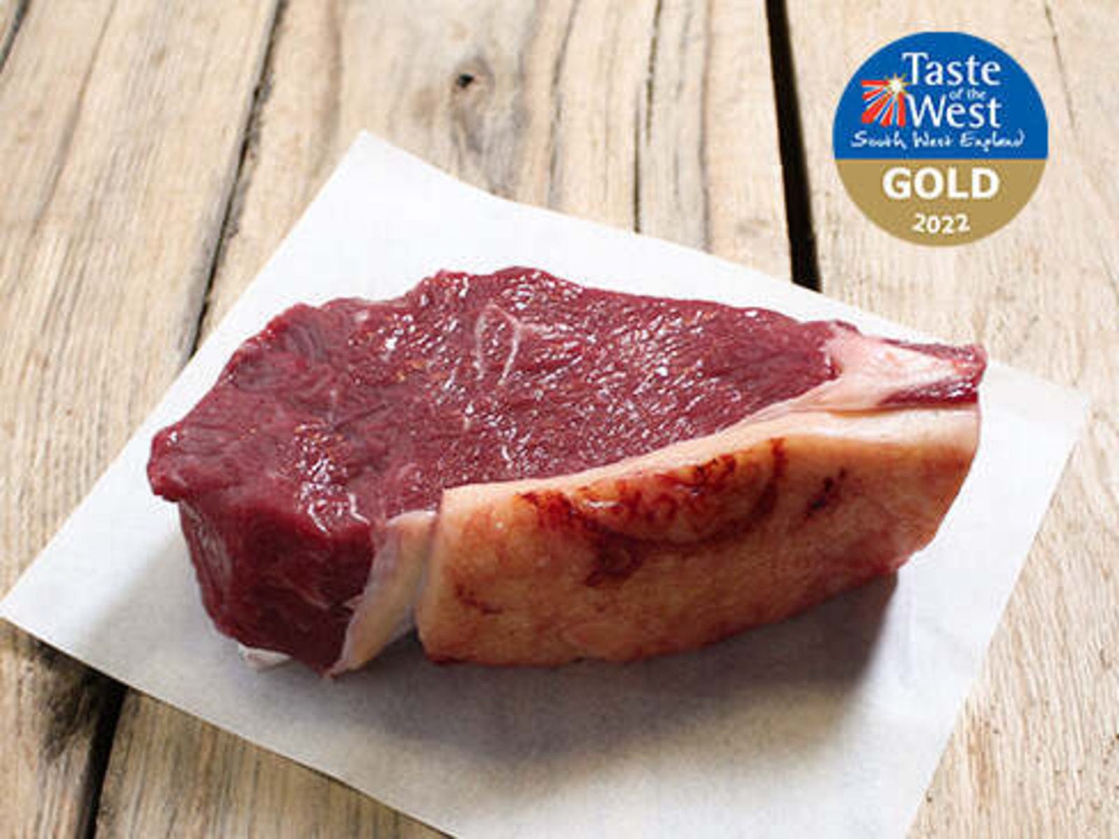 Eversfield Organic Beef 28 Day Aged Thick Cut Sirloin Steak 500g